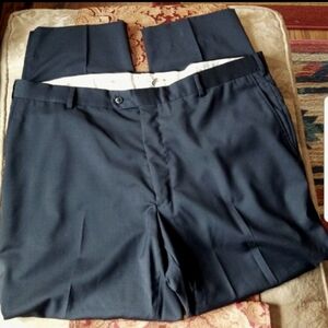 42R Wool UpperLined Italian made Modern Fit Suit Pants " Suit Seperates "